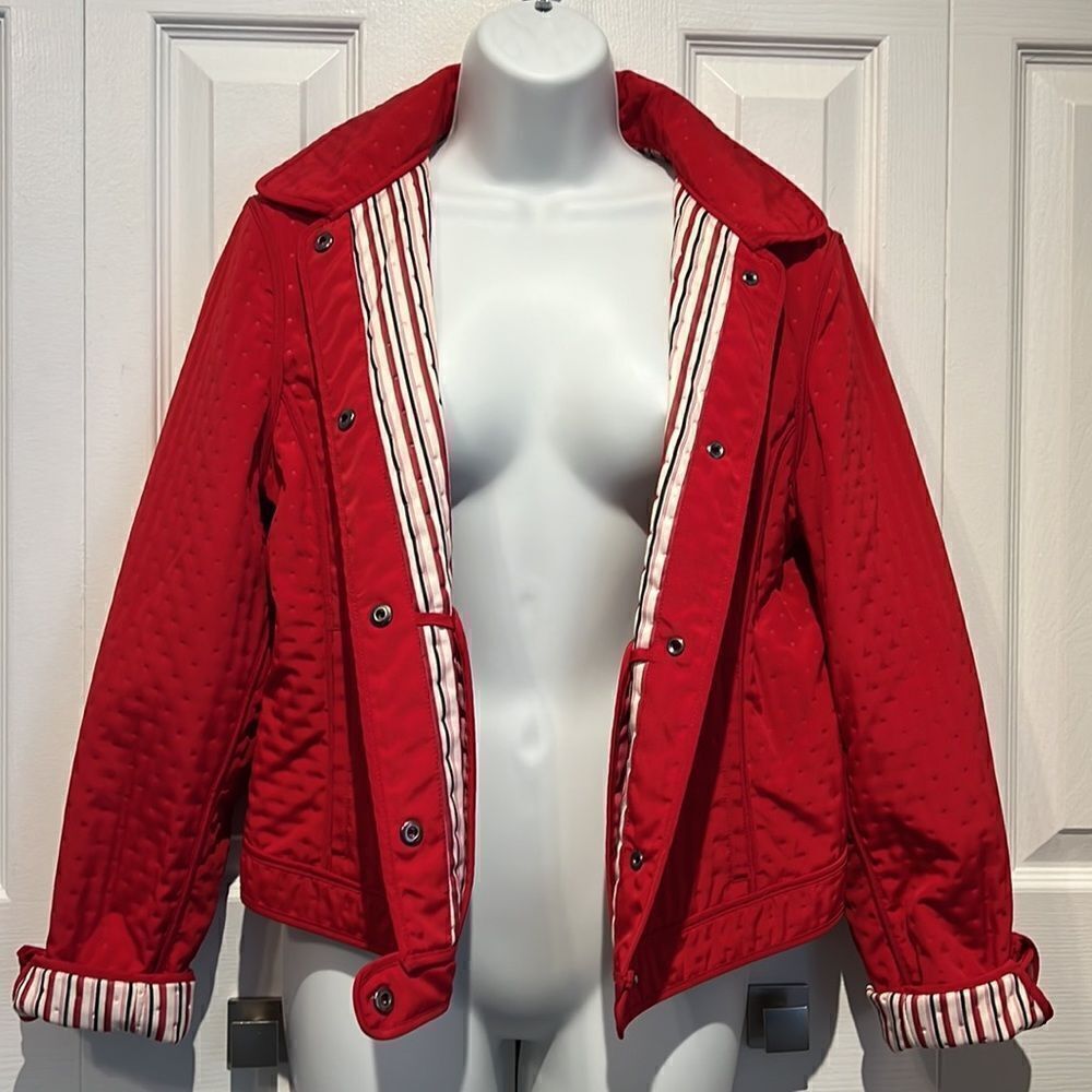 ‎Hilary Radley Red Lightweight Jacket Size M